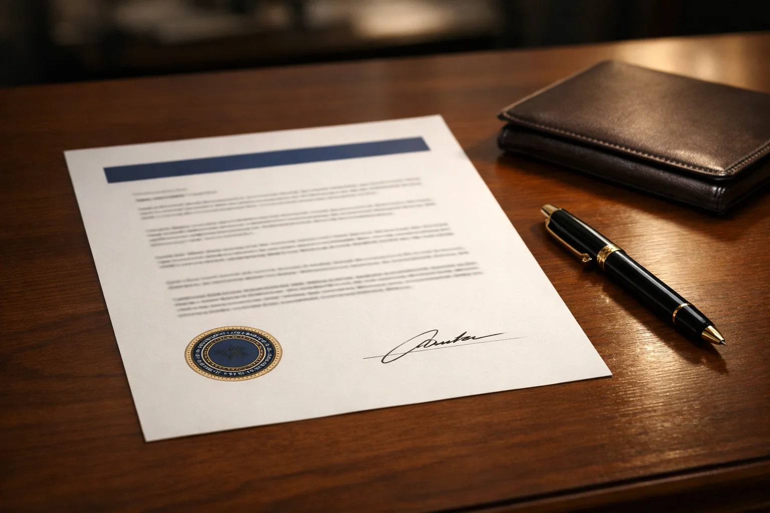 Documento ufficiale con timbro e logo istituzionale italiano